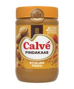 Calvé Peanut butter pieces of peanut 650 gr