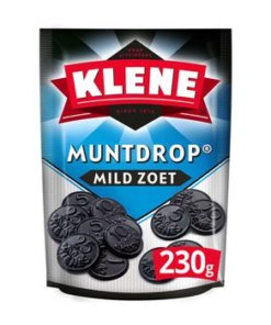 Klene licorice coins mildly sweet