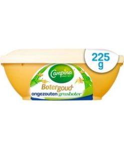 Campina dairy butter unsalted grass-fed tub