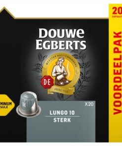 Douwe Egberts Lungo strong coffee cups