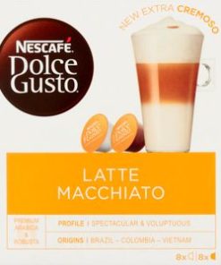 Nescafe Dolce Gusto Coffee cups latte macchiato
