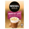 Nescafe Gold amaretto latte instant coffee