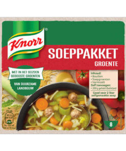 Knorr Soup package vegetable Soup