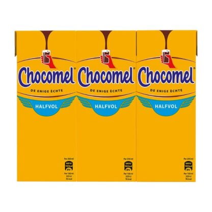 Chocomel Chocolademelk Halfvol 6 x 200 ml Multi-pack