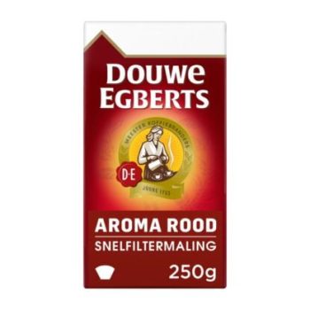Douwe Egberts Aroma Rood filterkoffie 250 gr