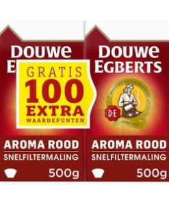 Douwe Egberts Aroma Rood filterkoffie 1000 gr