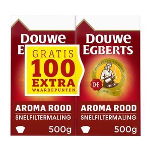 Douwe Egberts Aroma Rood filterkoffie 1000 gr